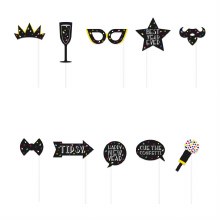 New Years Photo Props 10pk