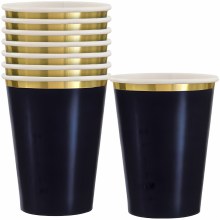 Tumbler 10oz GD Foil BLK