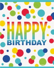 Rainbow Spot B-Day Lootbag 8ct