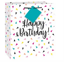 Gift Bag Med Bday Confetti
