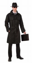 Trench Coat Spy Black