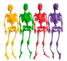 Skeletons Neon  Mini 3pk