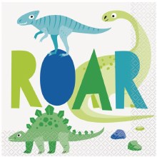Dinosaur Lun Napkin 16ct