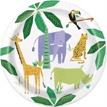 Animal Safari 9" Plates