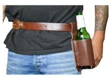 Leatherlike Beverage Holder