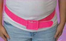 80"s Neon Belt Pink 46"
