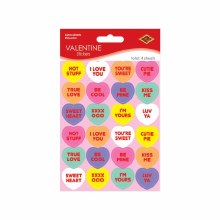 Candy Hearts Stickers