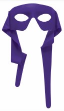 Eyemask w/ Ties Purples