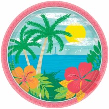 Plates Summer Vibes 7" 60pk