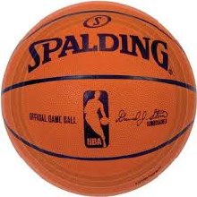 Basketball 7in Plate 8pk
