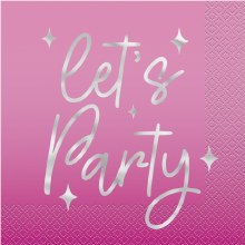 Dance Party Lunch Napkin 16ct