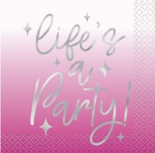 Dance Party Bev Napkin 16ct