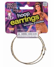 Big Hoop Disco Earrings