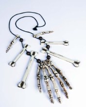 Necklace Hand Bone