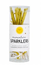 Mini Gold Sparkler Tube 4"