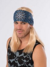 Wig Rock Star W/ Bandana