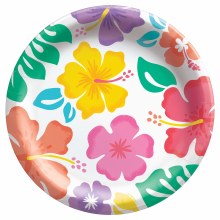 Plate Hibiscus 8.5" 50 pk