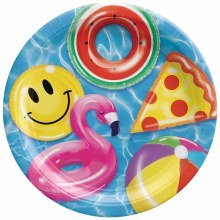 Cool Pool 10" Plates