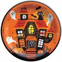 Spooky Friends 8.5" Rnd Plate