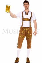 Bavarian Lederhosen Adult Lg