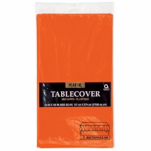 Orange Peel Plastic Rectangle Tablecover
