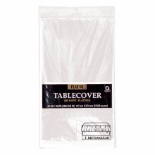 Clear Plastic Rectangular Tablecover