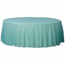 Robins Egg Blue Round Tablecover