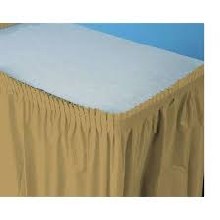 Gold Table Skirt