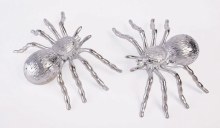 Silver Spiders ~ 2 Pack