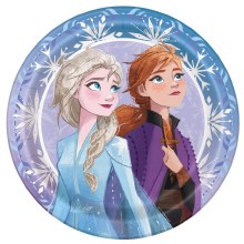Frozen Paper Plates 12 ct