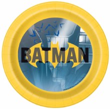 Batman 7in Paper Plates 8ct