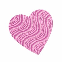 Heart Cutout Foil 9"