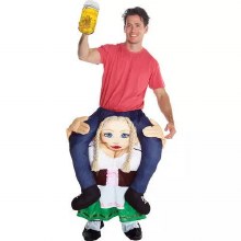 Beer Wench Piggyback Adlt