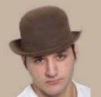 Hat Derby Brown DLX