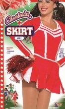 Cheerleader Pleated Skirt Red