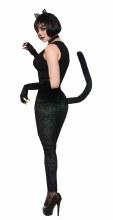 Black Cat Leggings w/ Tail