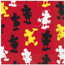 Mickey Mouse Lun Napkins 16ct