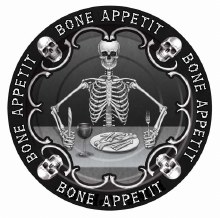 Bone Appetit 7in Plates 8ct