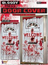 Bloody Welcome Door Cover