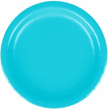 Bermuda Blue 7" Paper Plate