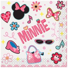 Minnie Mouse Bev Napkins 16ct