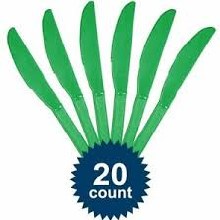 Festive Green Knives 20ct