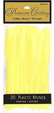 Lt Yellow Knives 20ct