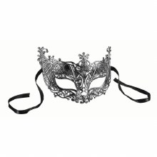 Mask Half Filigree Silver