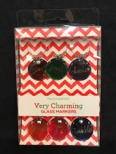 Christmas Drink Charms ~ 6 Pack