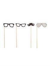 Photobooth Props on Sticks 4pk