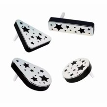 Noisemakers Metallic Black/Silver