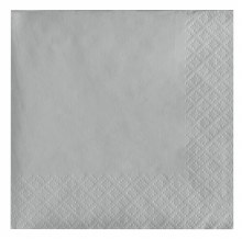 Shimmering Silver Bev Nap 50ct