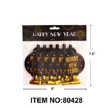 Blowout HNY Blk/Gld 6Pk