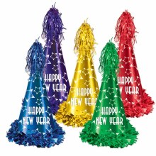 Hat Cone New Years Gem Star